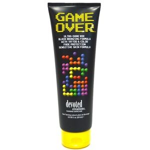 Devoted Creations Game Over Ultra Dark Bronzing Formula Tanning Lotion 8.5 oz